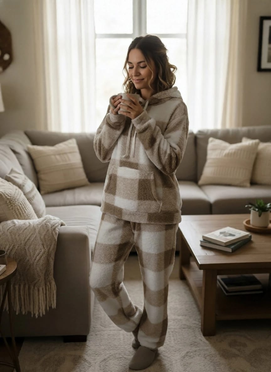 Conjunto Polar beige